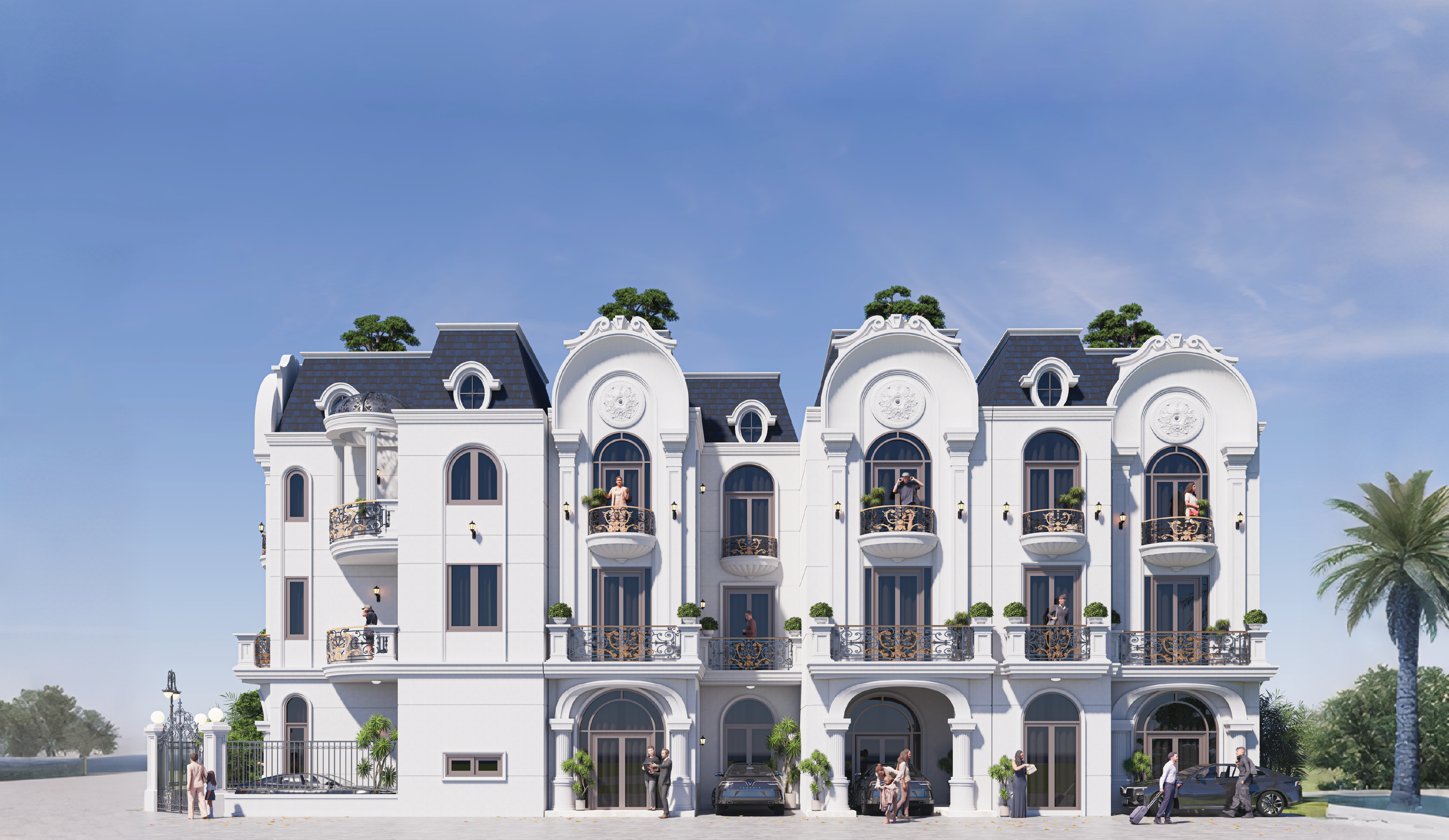 BIỆT THỰ PHỐ CHỢ ĐÔNG THÀNH, LÊ LAI